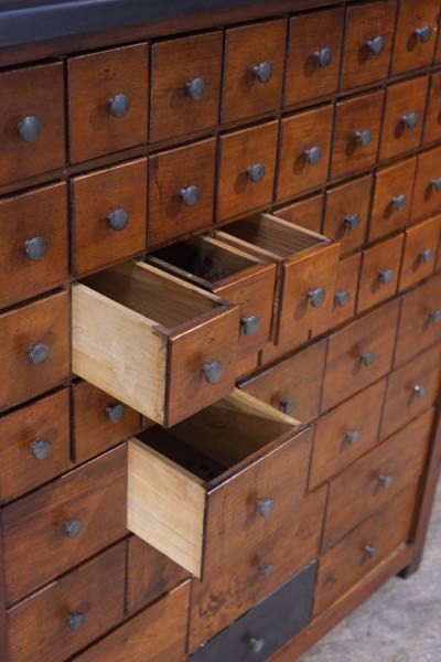 meuble de metier ancien brocante